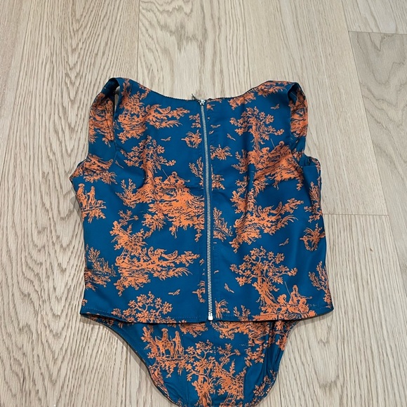 Miaou Campbell corset top marmalade toile Small - Picture 1 of 2